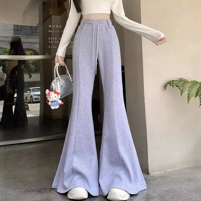 パンツセットアップ フレアシルエット ワイドパンツ