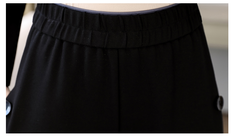 パンツセットアップ レイヤードデザイン ワイドパンツセット