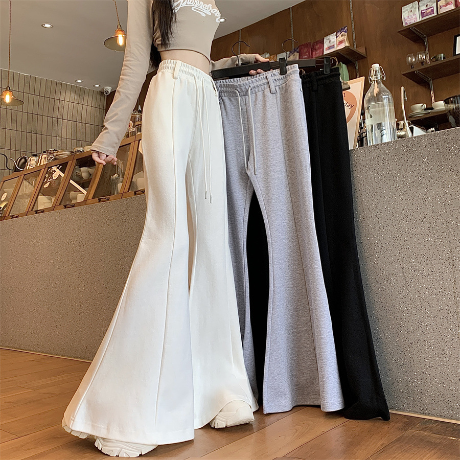 パンツセットアップ フレアシルエット ワイドパンツ