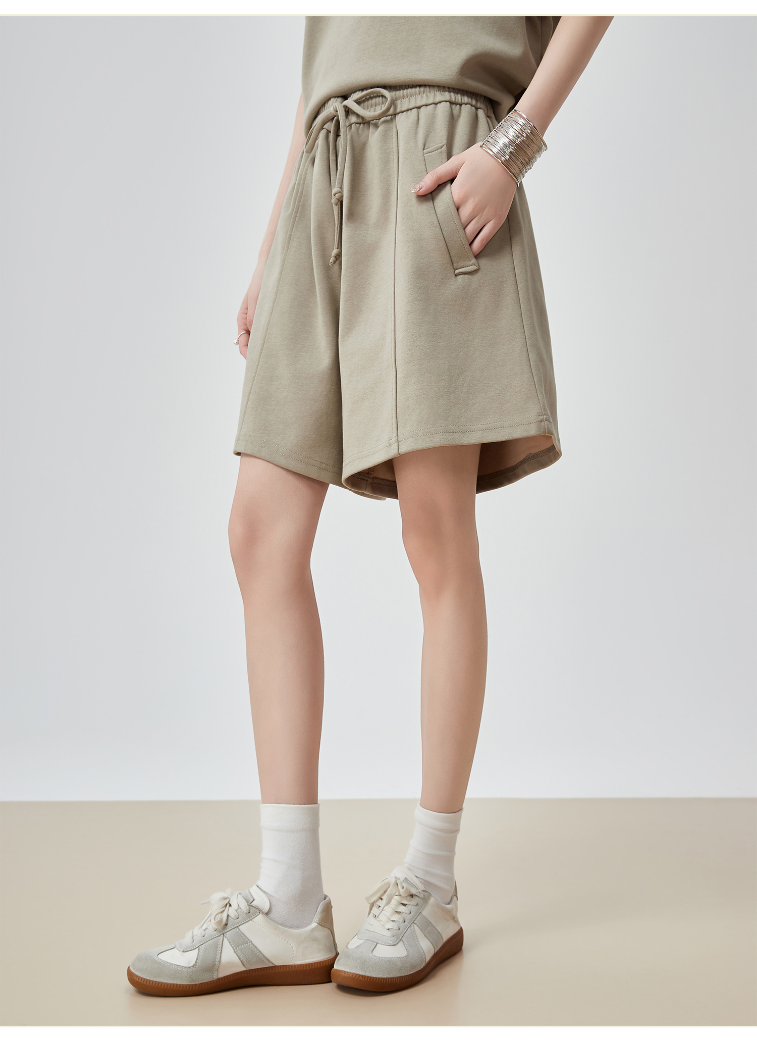 パンツセットアップ リラックスノースリーブセットアップ