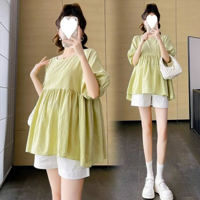 パンツセットアップ ふんわりチュニック風パンツセット