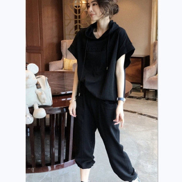 パンツセットアップ フーディーワイドセットアップ