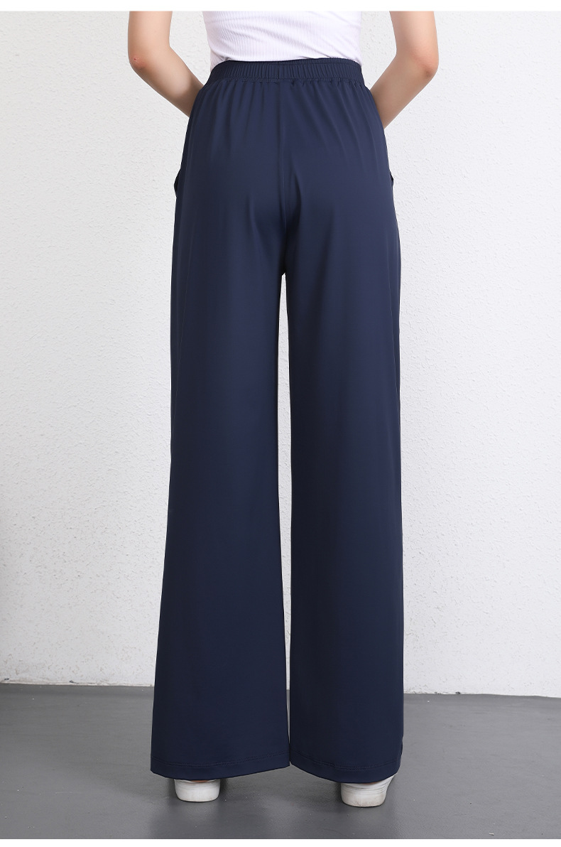 パンツセットアップ すっきりシルエットサイドスリットパンツ