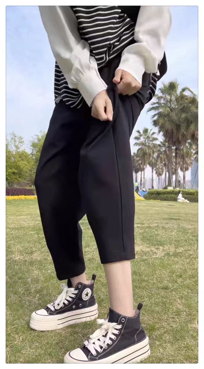 パンツセットアップ すっきりシルエット ワイドパンツ