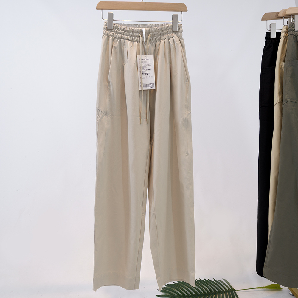 パンツセットアップ リラックスシルエットドローパンツ