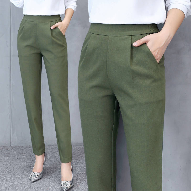 パンツセットアップ 大人の上品テーパードパンツセットアップ