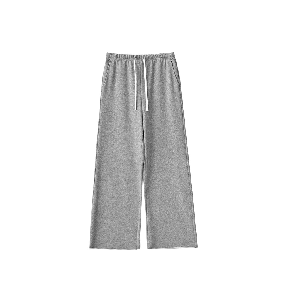 パンツセットアップ ゆったりドロスト風ワイドパンツ