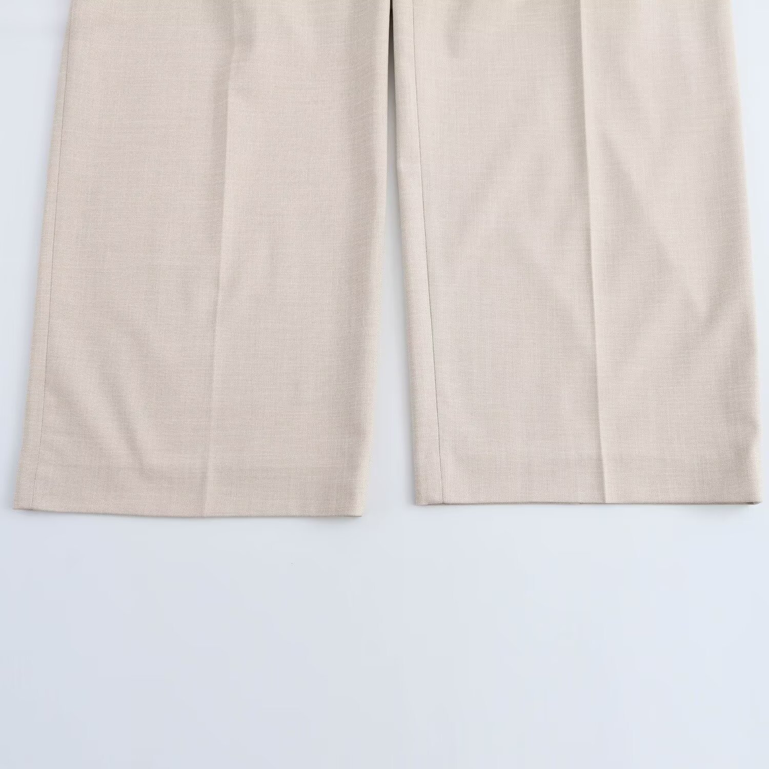 パンツセットアップ 上質素材 ダブルジャケットワイドパンツ