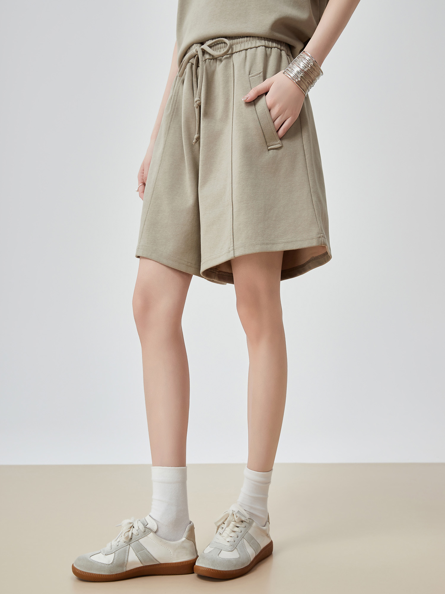 パンツセットアップ リラックスノースリーブセットアップ