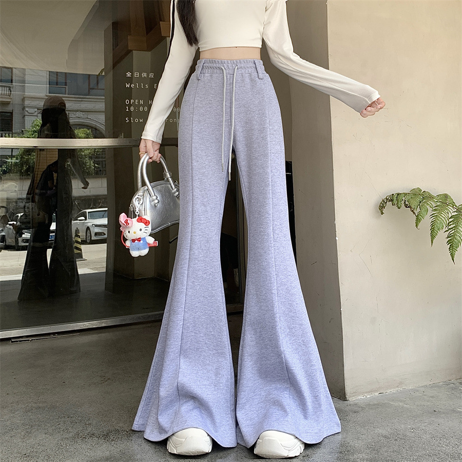 パンツセットアップ フレアシルエット ワイドパンツ