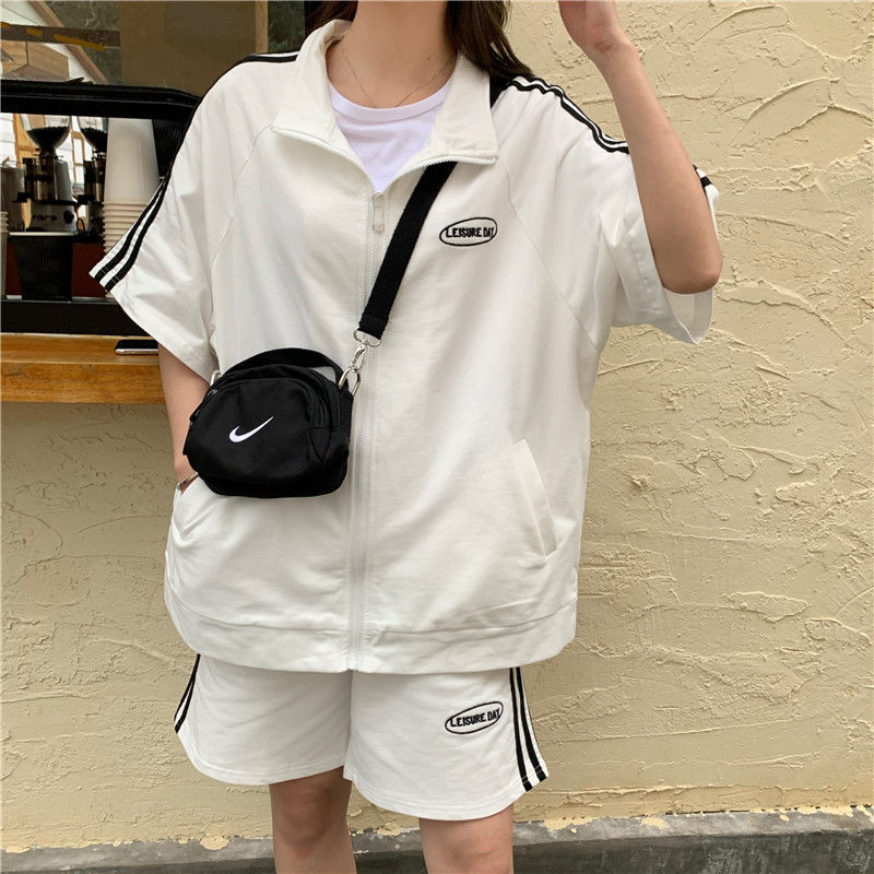 パンツセットアップ ラインサイドジップアップセットアップ