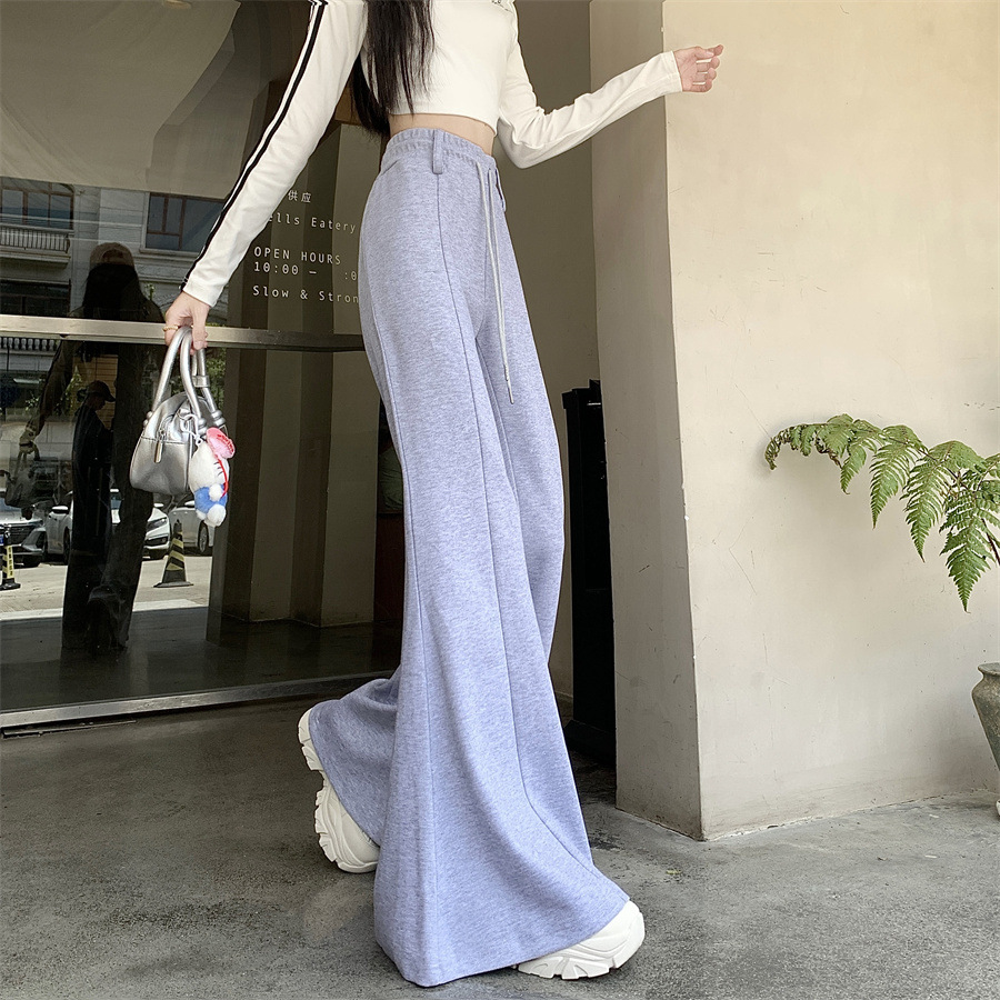 パンツセットアップ フレアシルエット ワイドパンツ