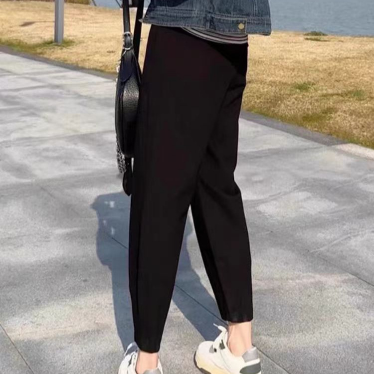 パンツセットアップ すっきりシルエット ワイドパンツ
