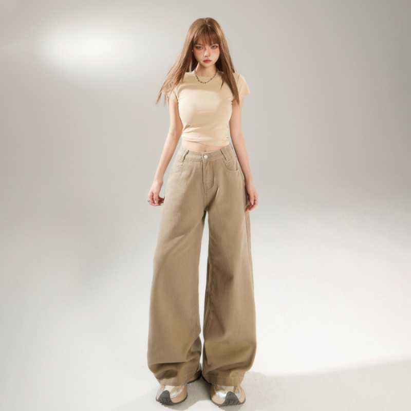 パンツセットアップ ゆったりシルエット ワイドパンツセット