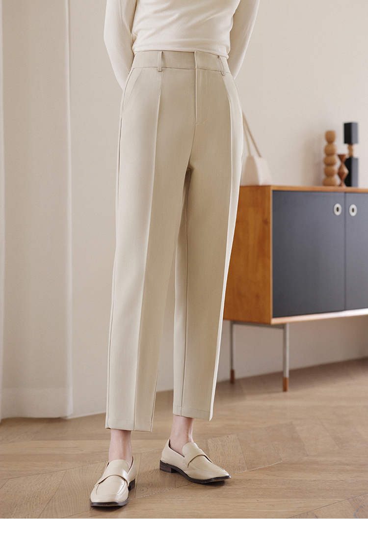 パンツセットアップ 上質シルエット パンツセットアップ