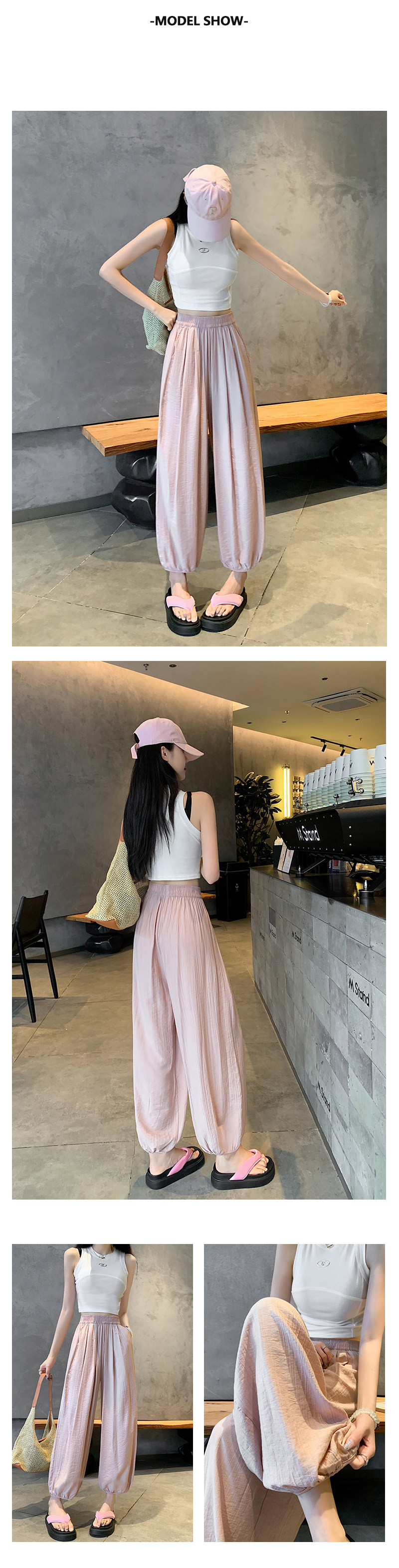 パンツセットアップ ふんわりバルーンパンツセットアップ