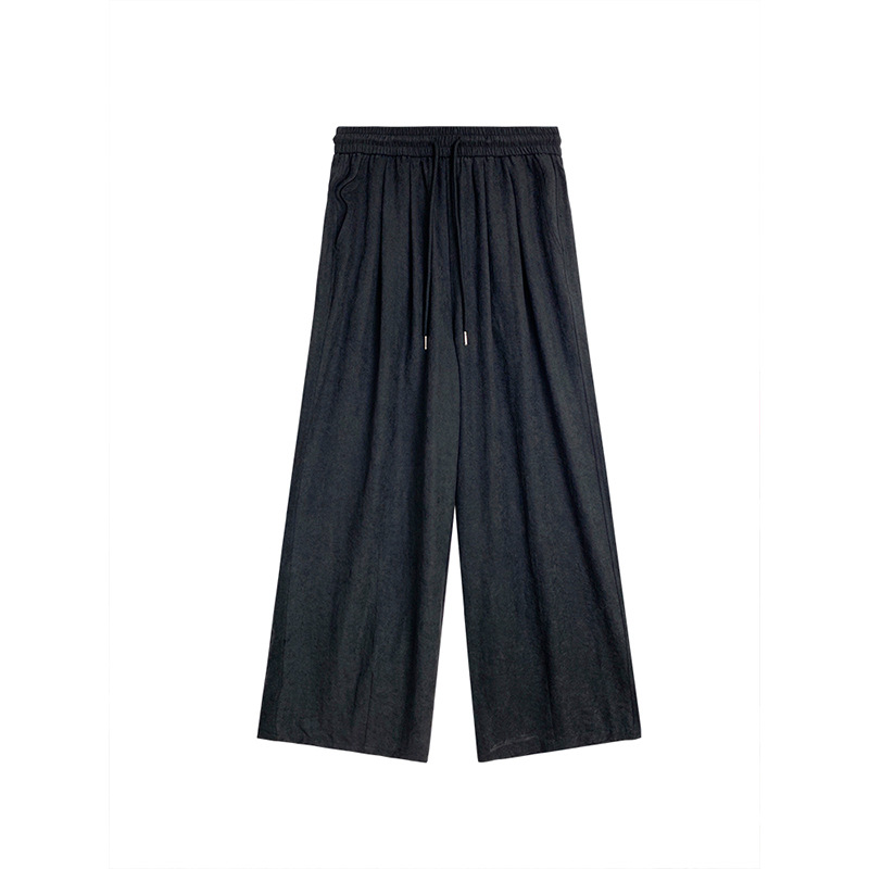 パンツセットアップ リラックスドレープワイドパンツ