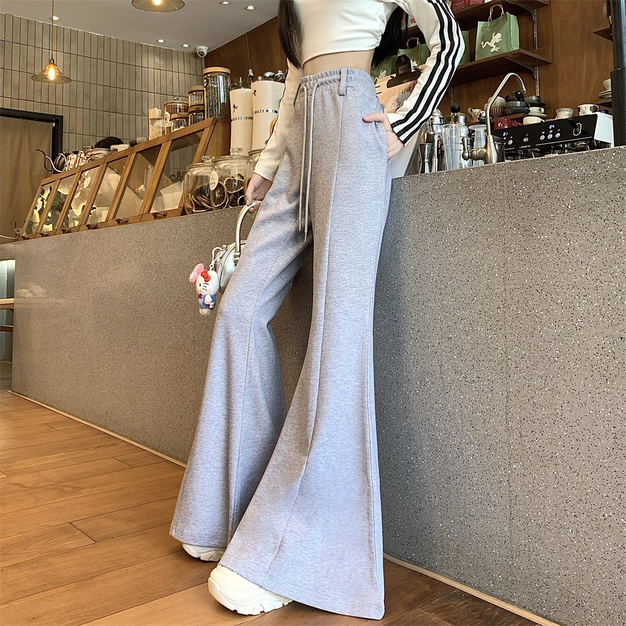 パンツセットアップ フレアシルエット ワイドパンツ