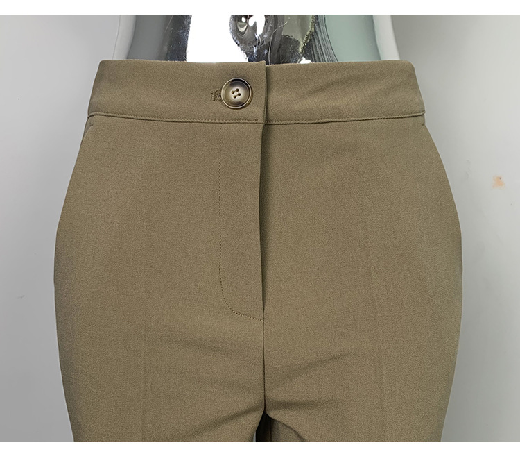 パンツセットアップ 洗練フレアパンツ