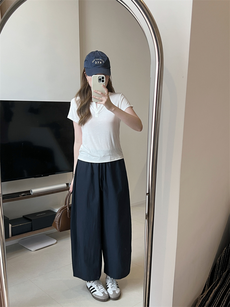 パンツセットアップ ゆったりシルエットコンフォートパンツ