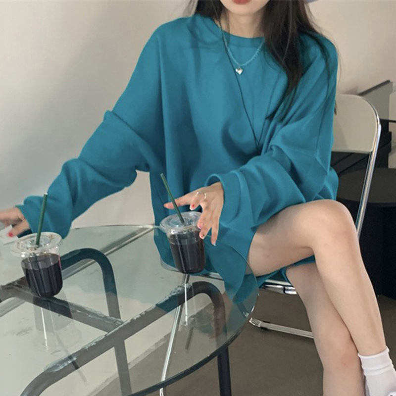 パンツセットアップ ゆったりオーバーサイズスウェット上下セット