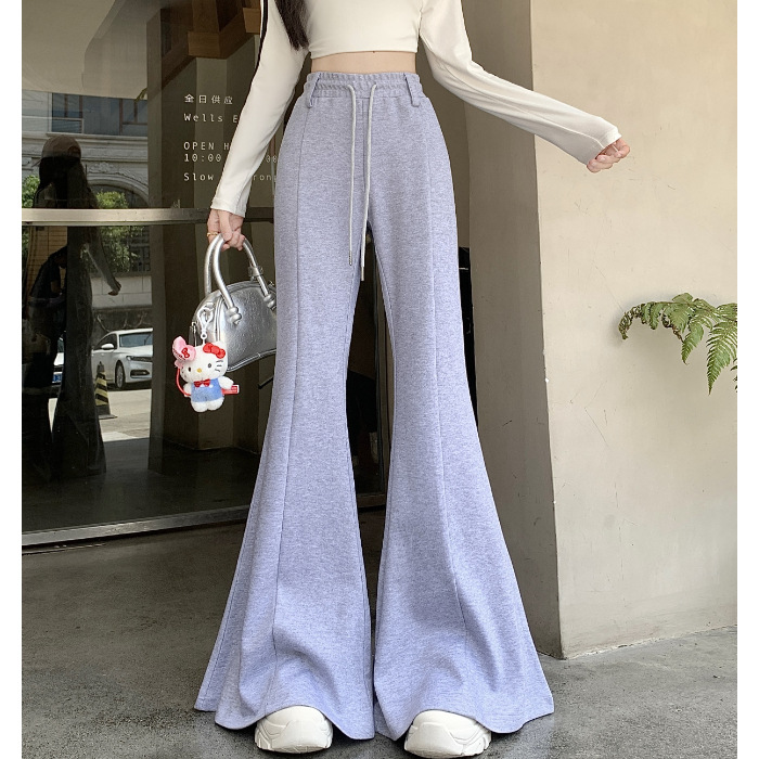 パンツセットアップ フレアシルエット ワイドパンツ