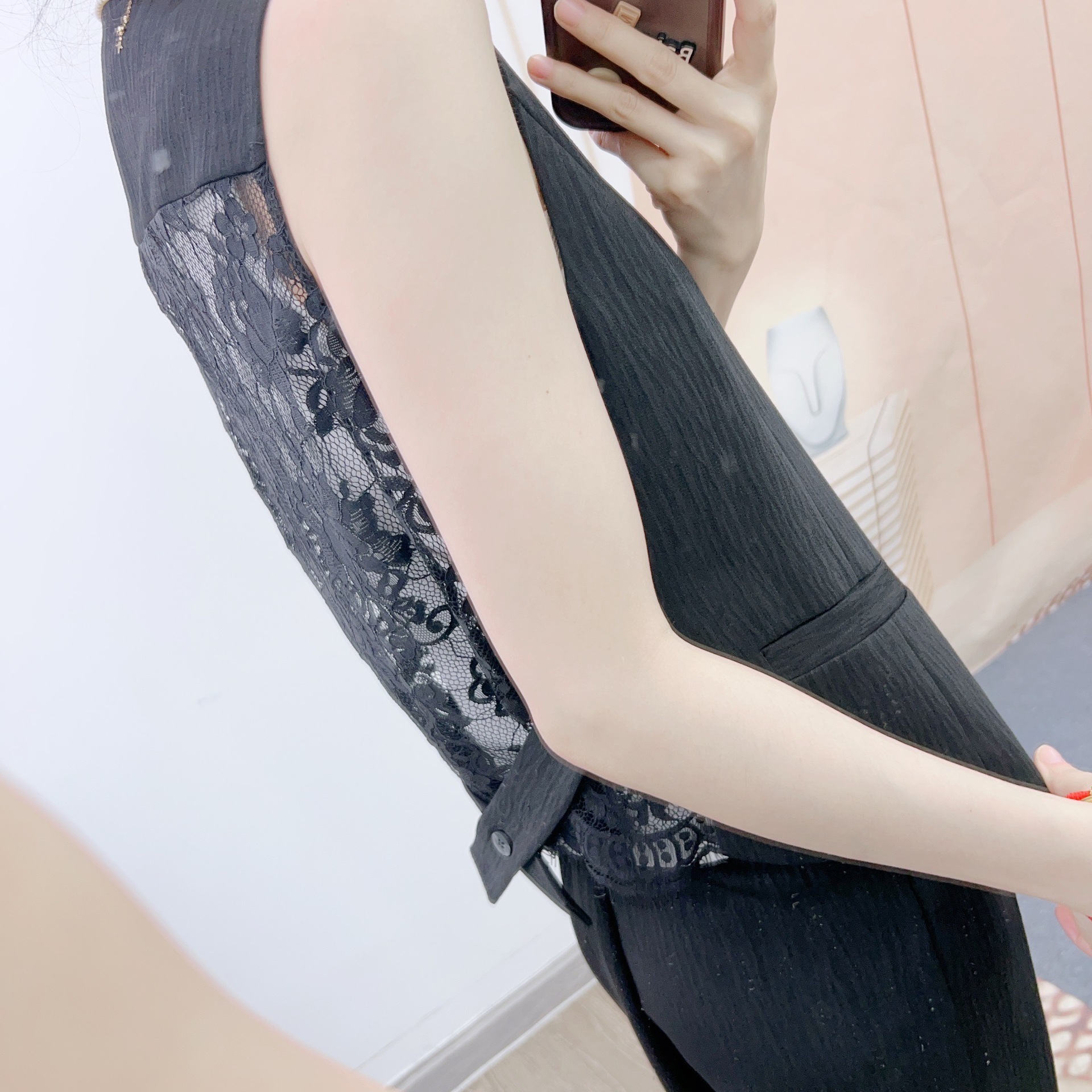 パンツセットアップ ノースリーブベスト超ワイドパンツセット