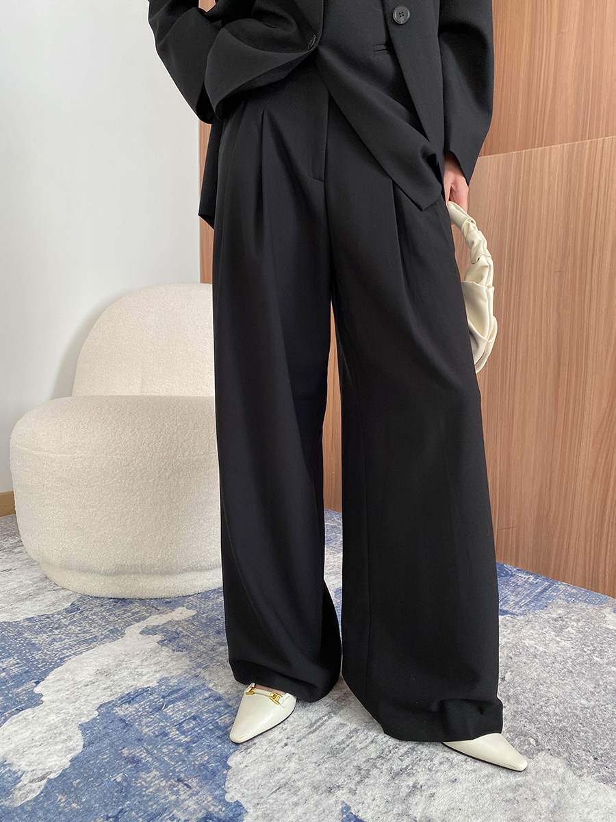 パンツセットアップ 洗練スタイル三点セットアップ