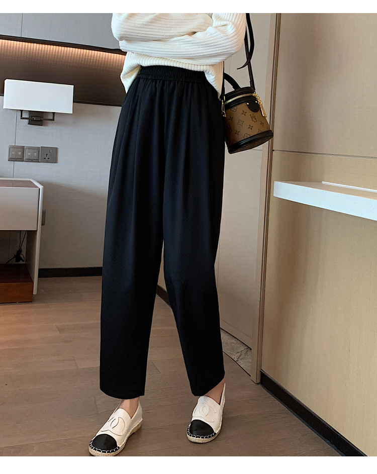 パンツセットアップ ゆったりシルエット美脚パンツ