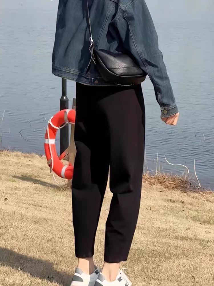 パンツセットアップ すっきりシルエット ワイドパンツ