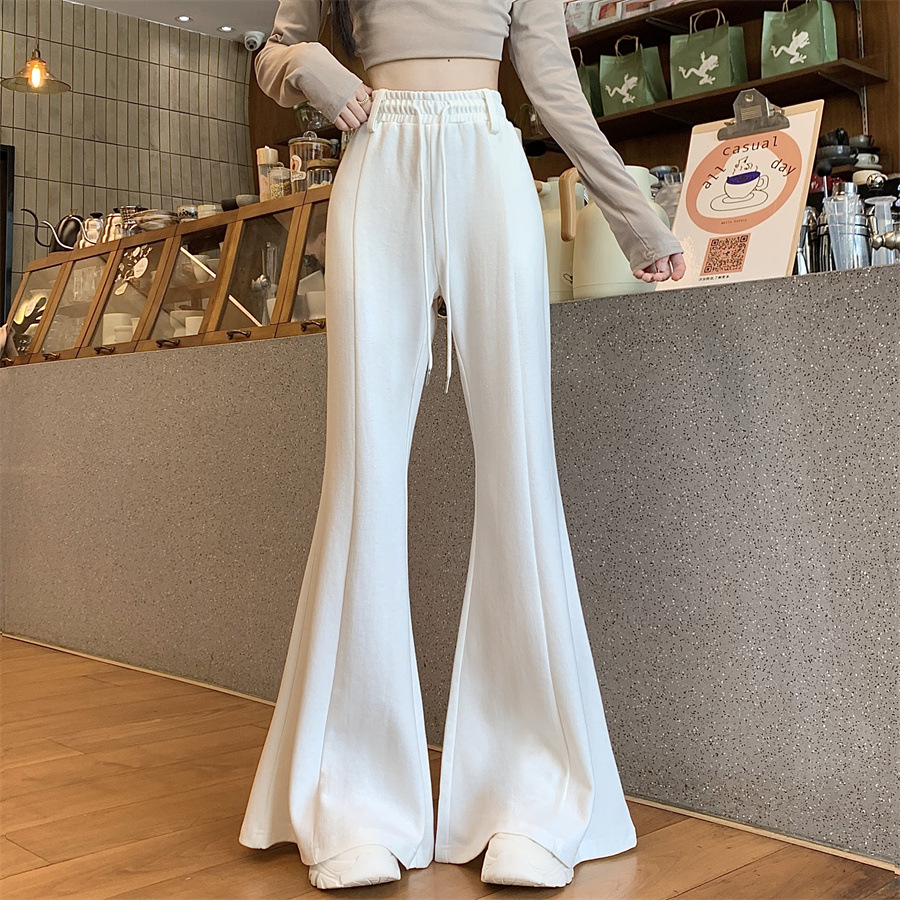 パンツセットアップ フレアシルエット ワイドパンツ