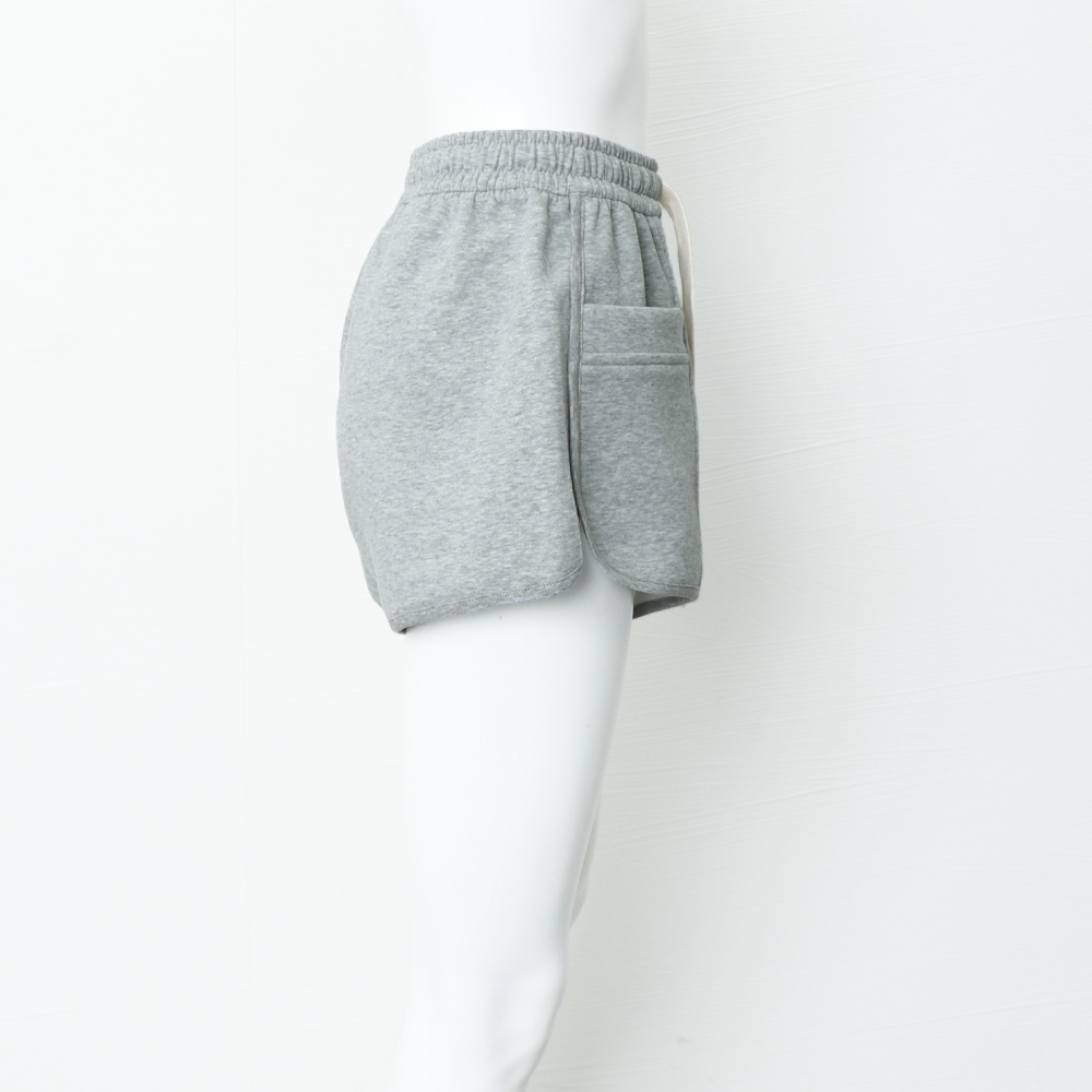 パンツセットアップ ハイウエスト ショート パンツ 韓国風 脚長効果