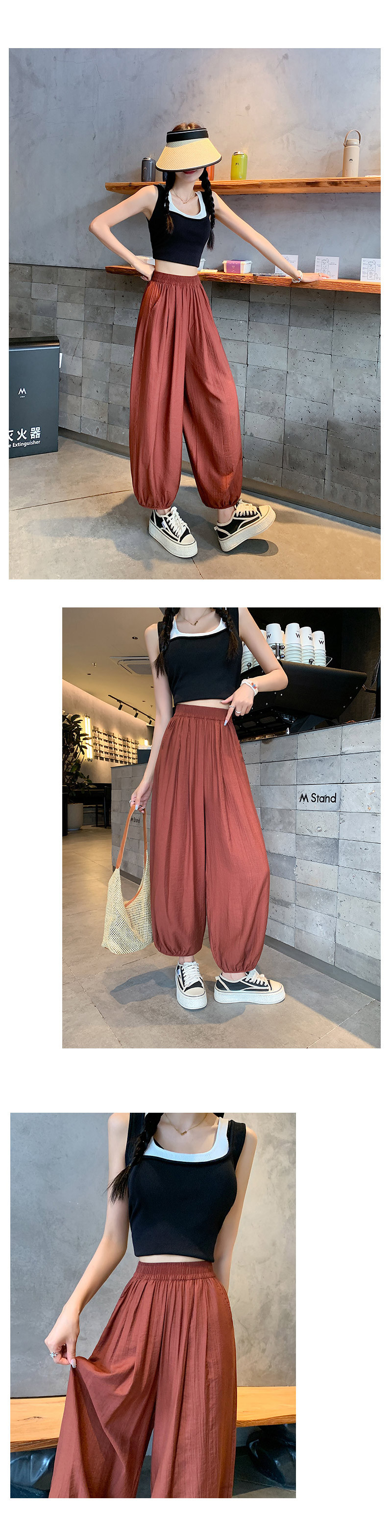 パンツセットアップ ふんわりバルーンパンツセットアップ