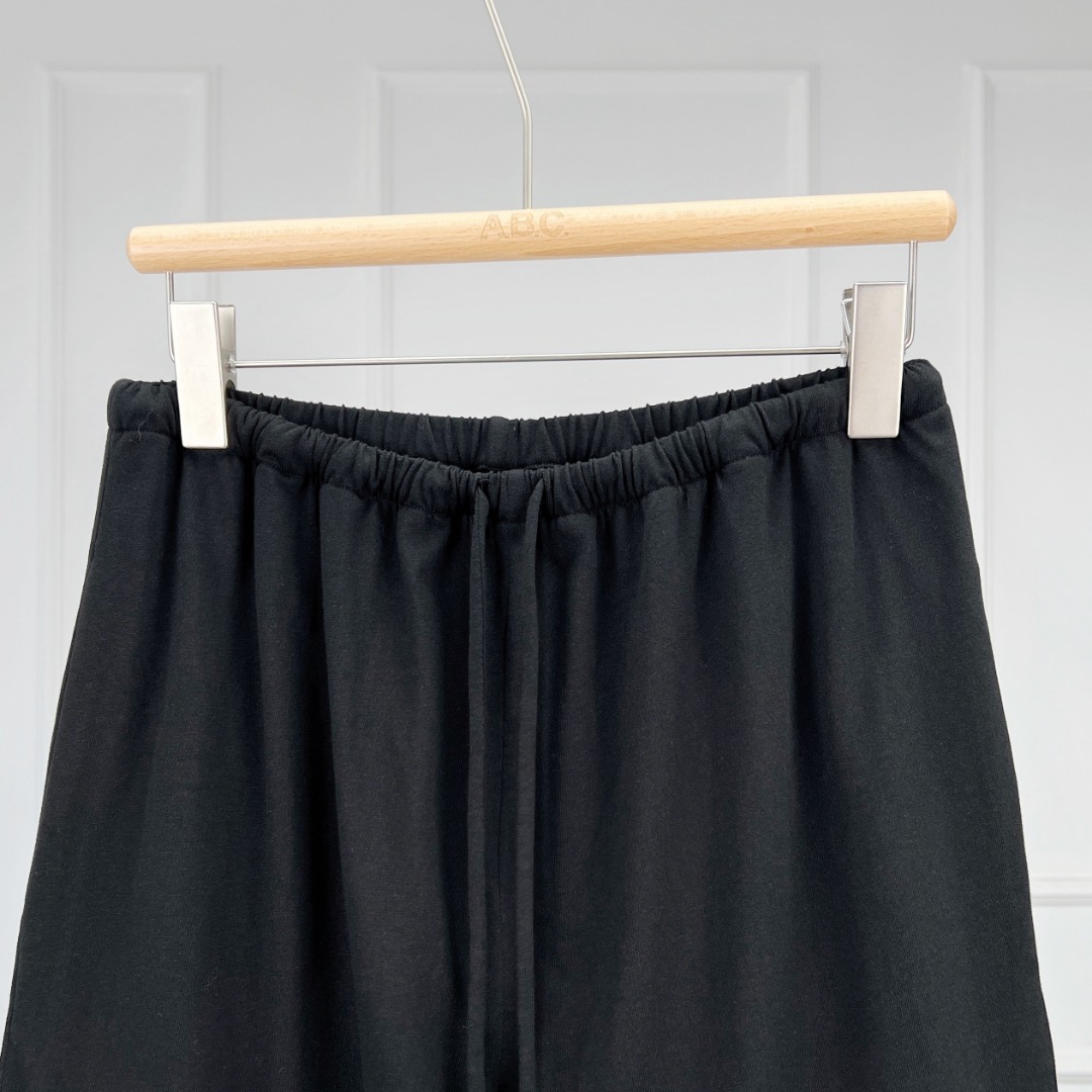 パンツセットアップ シンプル落ち感ワイドパンツセット
