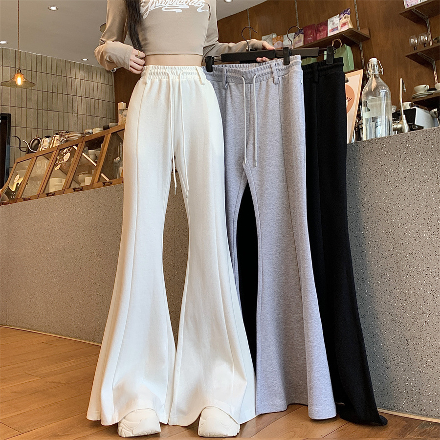 パンツセットアップ フレアシルエット ワイドパンツ