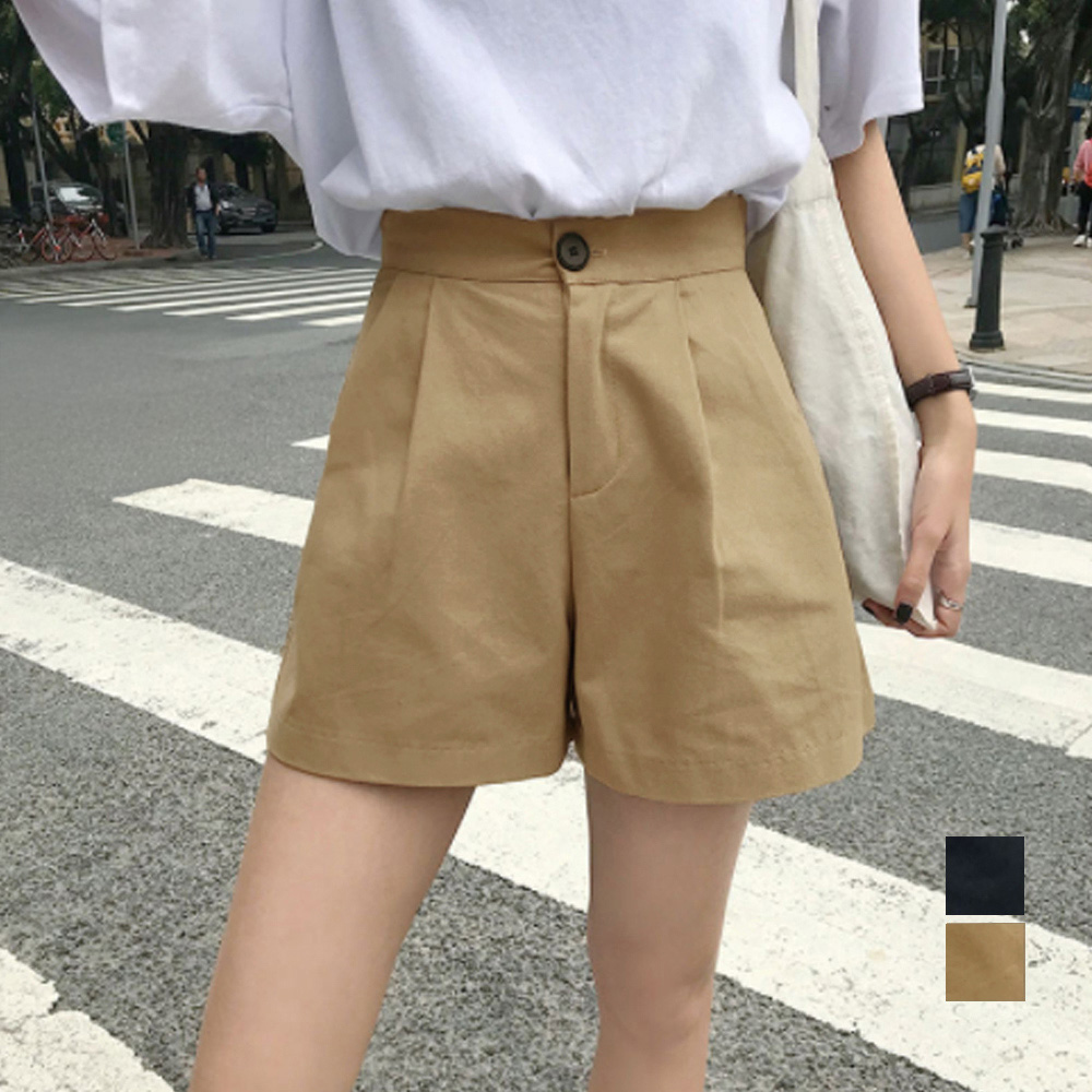 パンツセットアップ ハイウエスト ショート パンツ レディース 美脚