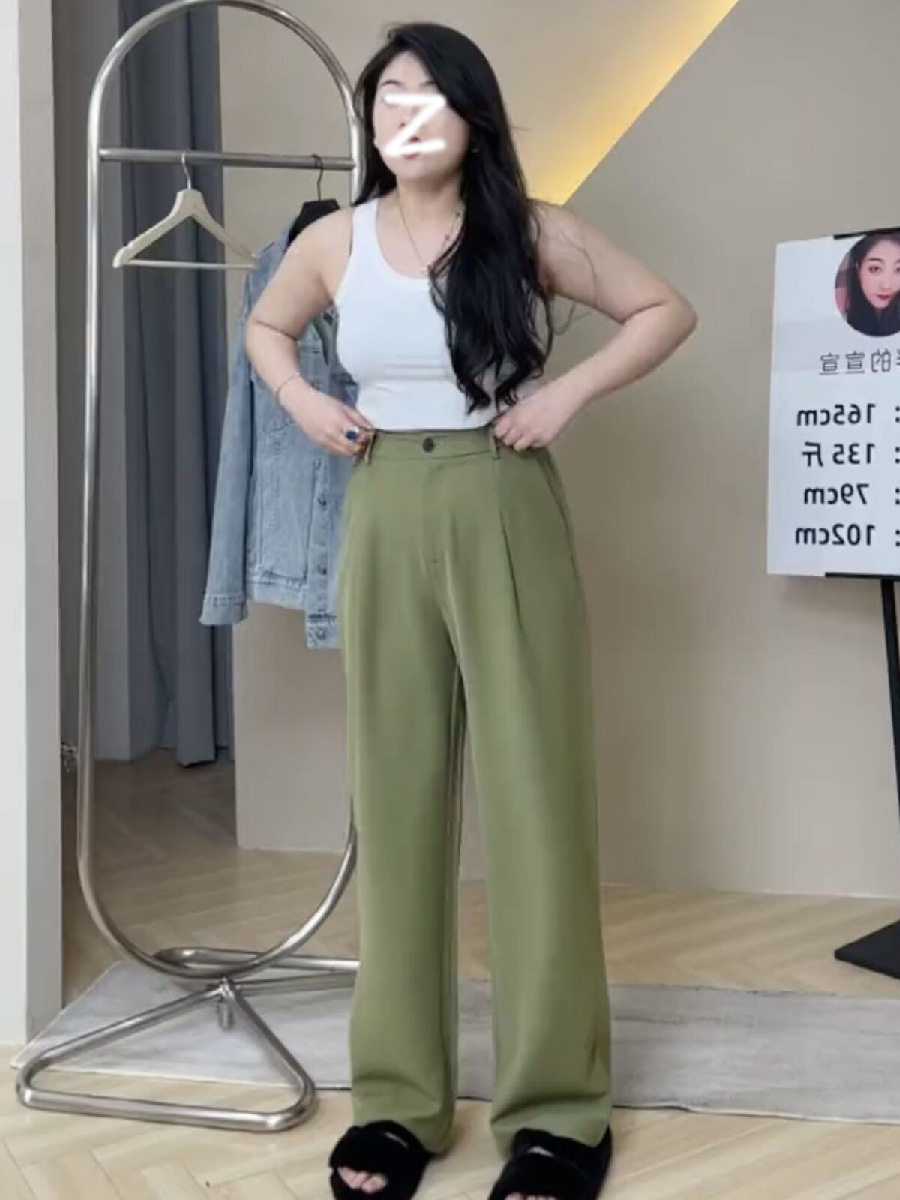 パンツセットアップ クラシカルゆったりパンツセットアップ