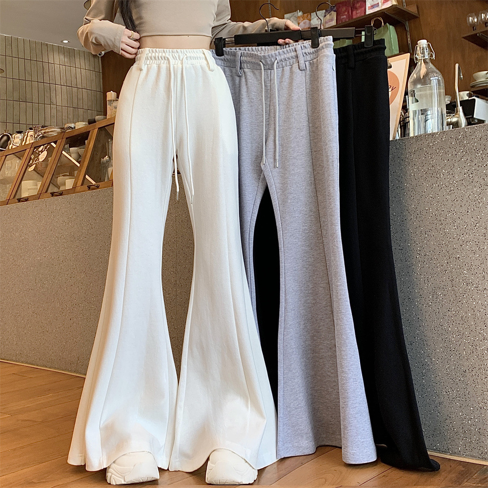 パンツセットアップ フレアシルエット ワイドパンツ