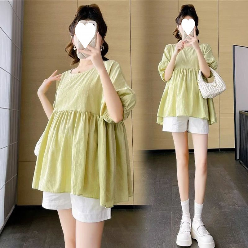 パンツセットアップ ふんわりチュニック風パンツセット