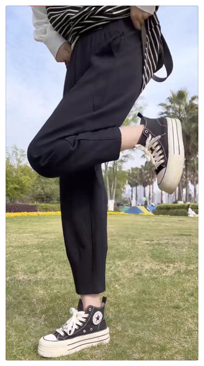 パンツセットアップ すっきりシルエット ワイドパンツ