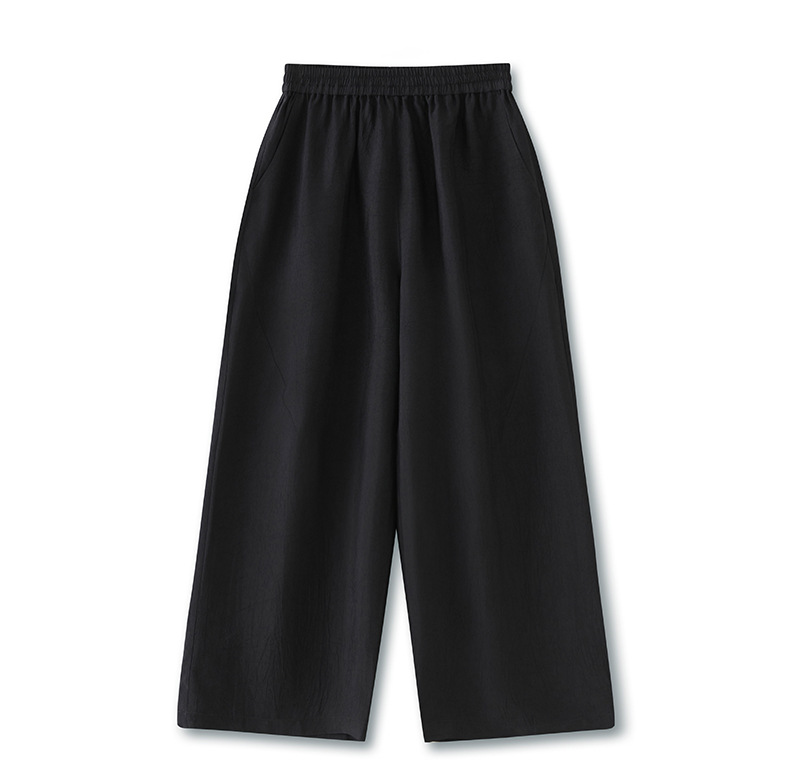 パンツセットアップ 花柄トップス×ワイドパンツセットアップ