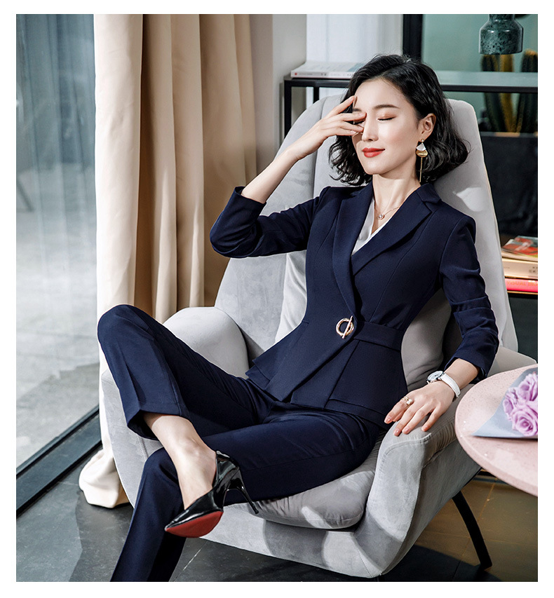 パンツセットアップ ペプラム裾ショールカラージャケットパンツセットアップ