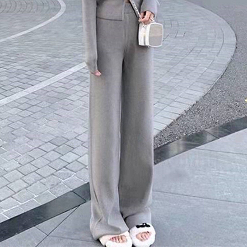 パンツセットアップ 洗練フォーマルワイドパンツセット