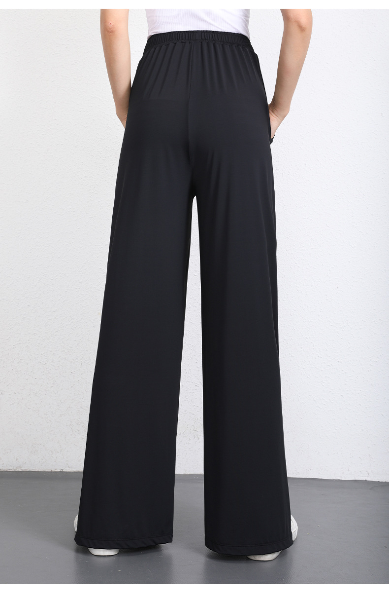 パンツセットアップ すっきりシルエットサイドスリットパンツ