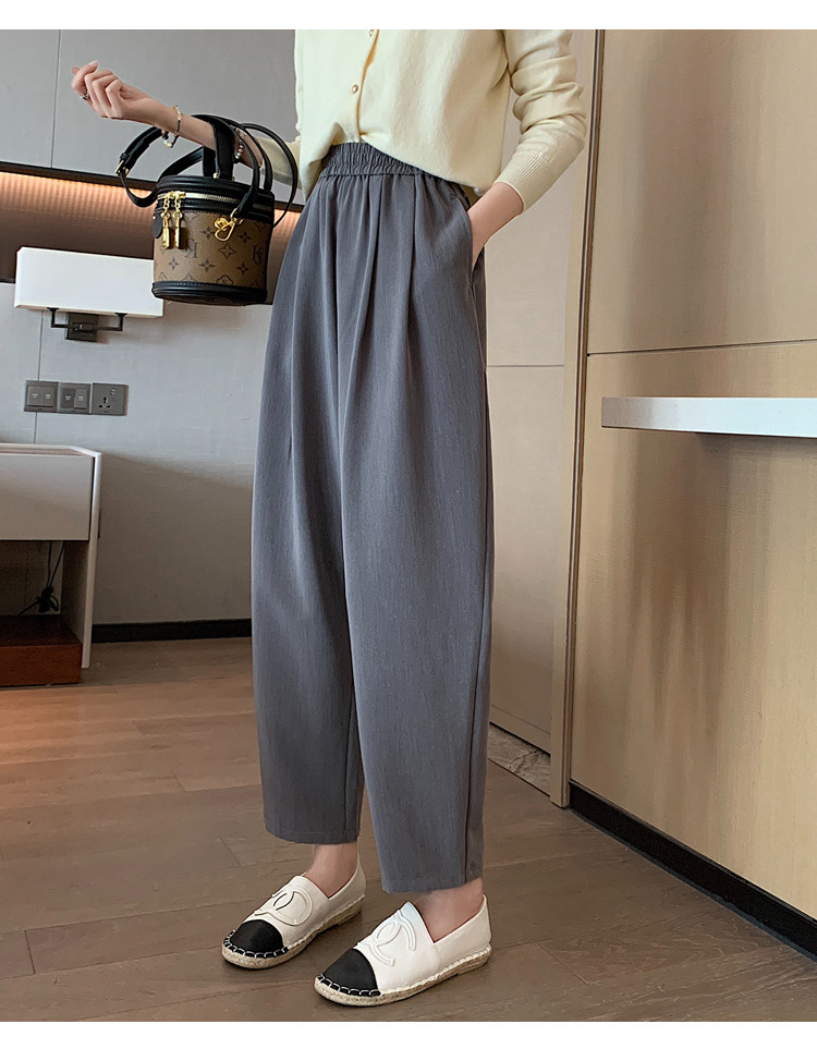 パンツセットアップ ゆったりシルエット美脚パンツ