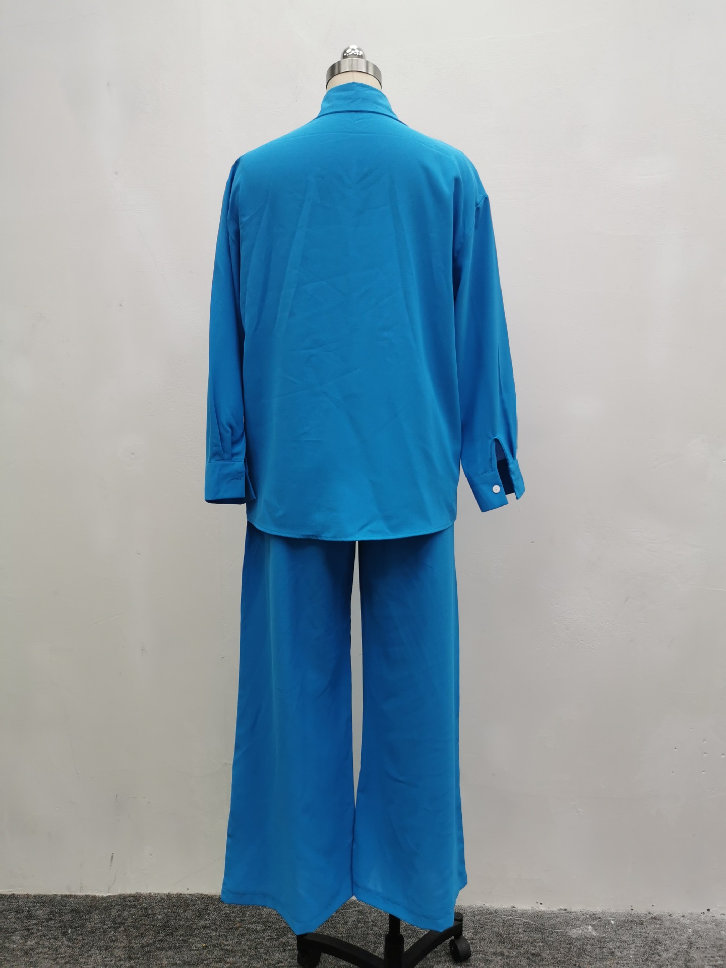 パンツセットアップ こなれ感ゆったりシャツセットアップ
