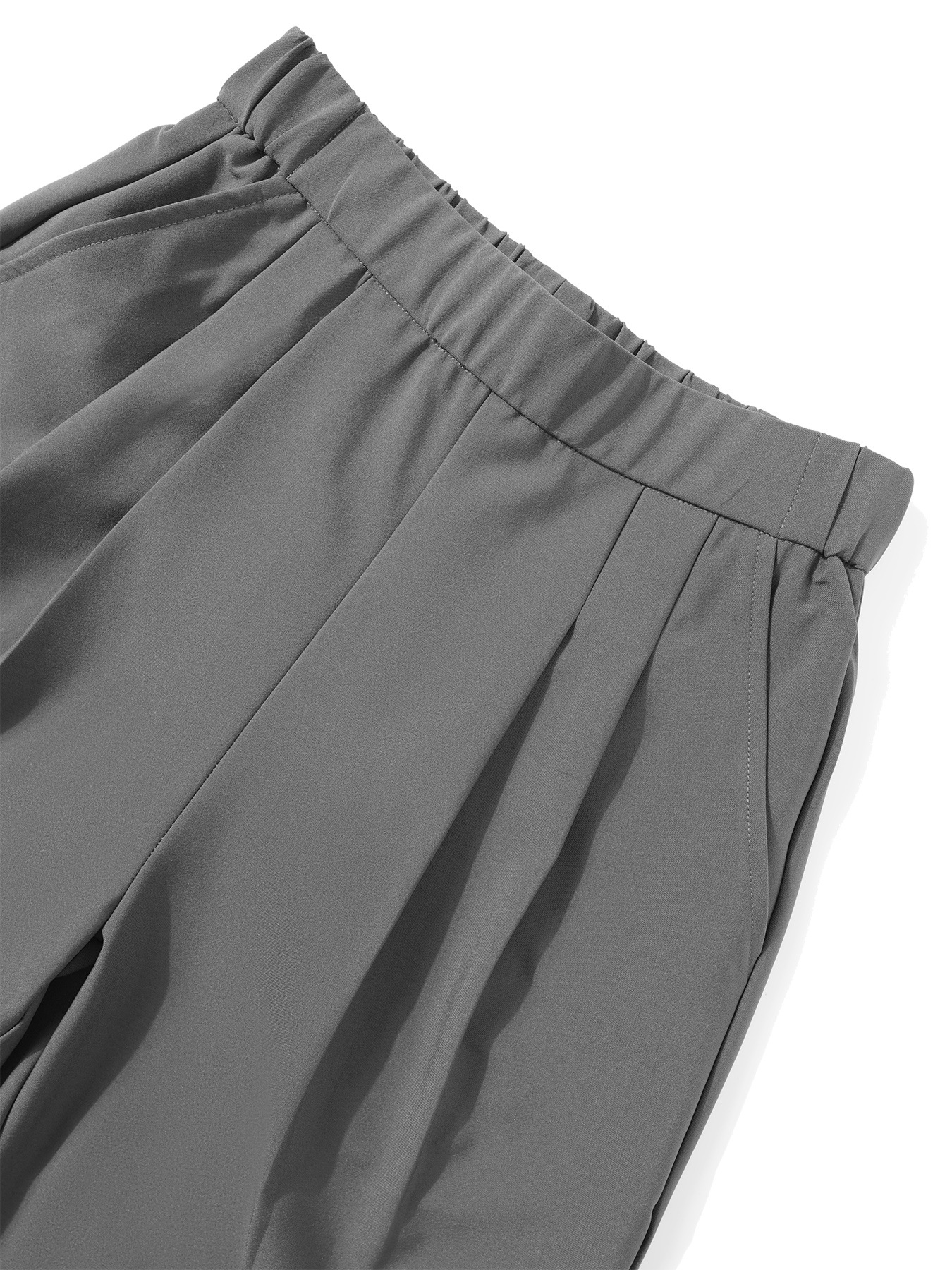 パンツセットアップ なめらかドレープワイドパンツ