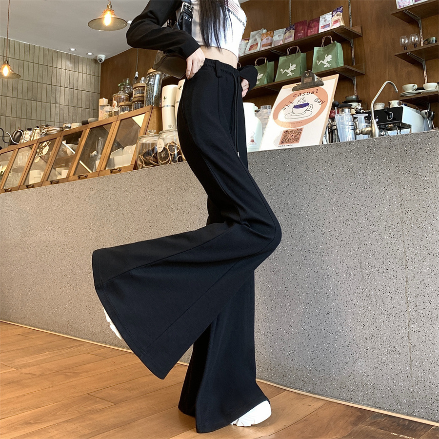 パンツセットアップ フレアシルエット ワイドパンツ