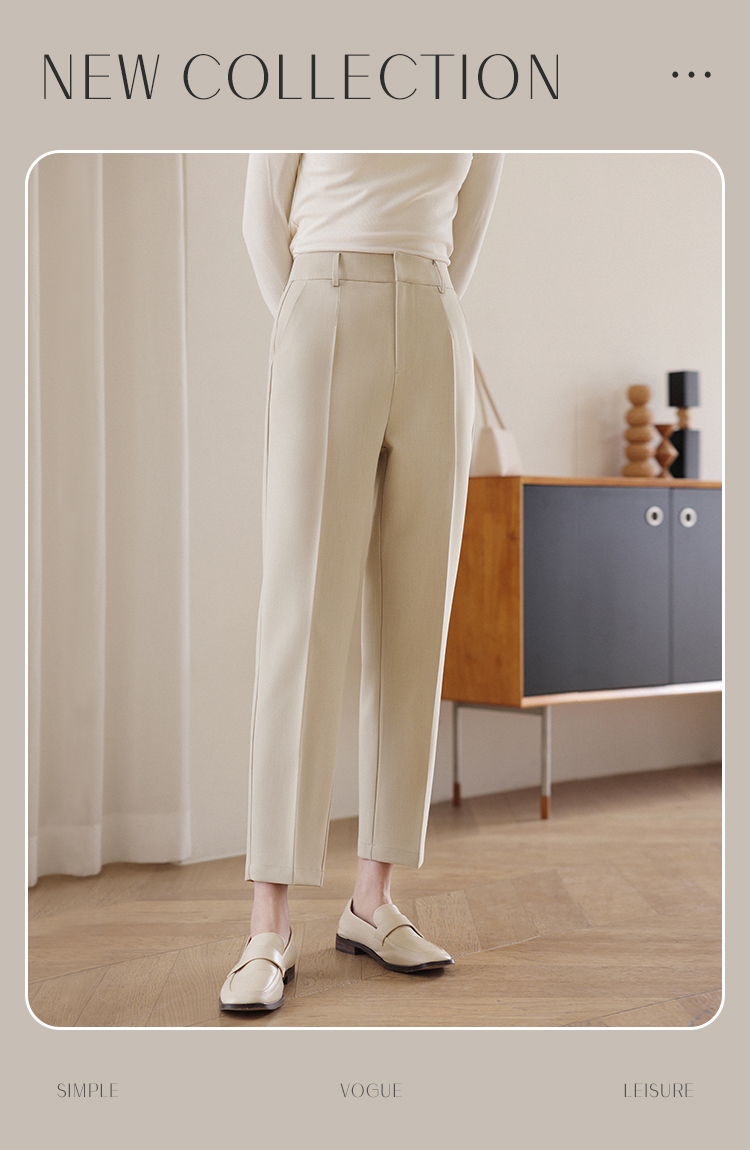 パンツセットアップ 上質シルエット パンツセットアップ