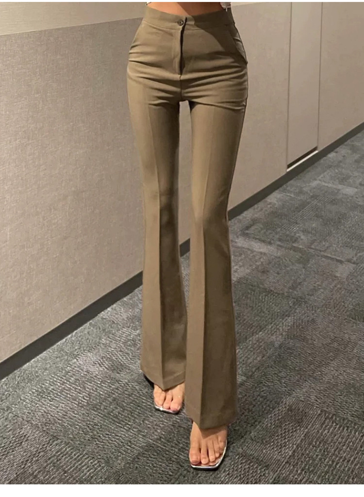 パンツセットアップ 洗練フレアパンツ